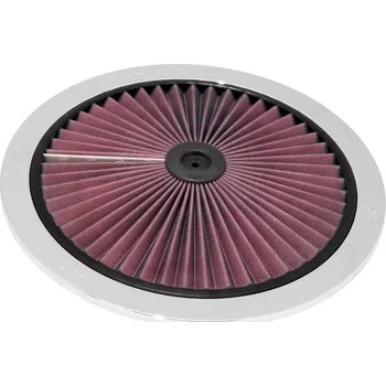 K&N univerzální X-Stream filtr s vnějším průměrem 356 mm a výškou 25 mm, bíly