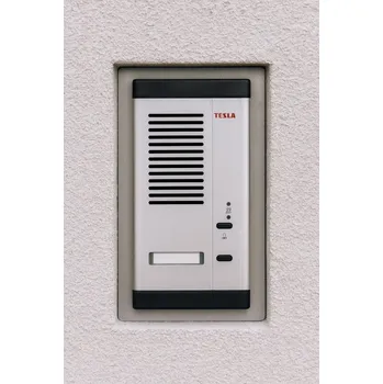 Příslušenství k domovnímu telefonu TESLA STROPKOV Elektrický vrátný 4FP11142 pod omítku, 1 účastník