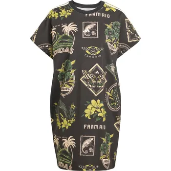 Dámské šaty Dámské Šaty ADIDAS FARM T DRESS JL7004 – Černá M