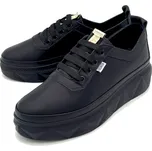 Dámské kožené polobotky Iberius Guero G352-570-4 černá Barva: černá, Velikost: 37