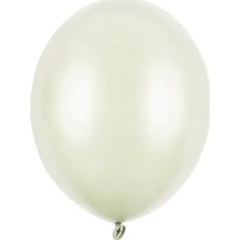 Balónek Latexové metalicky krémové balónky