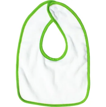 Bryndák Dětský bryndák Baby Bib white-lime onesize
