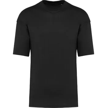 Pánské tričko Oversize tričko z těžké bavlny K 3008 black S
