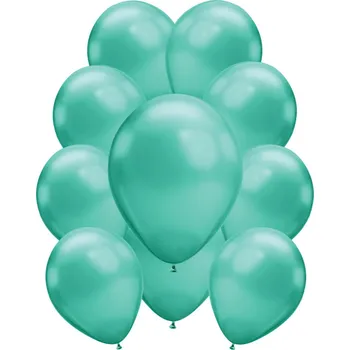 Balónek Chromové latexové balónky - Zelené