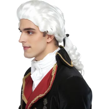 Karnevalová paruka Pánská paruka – barokní šlechtic