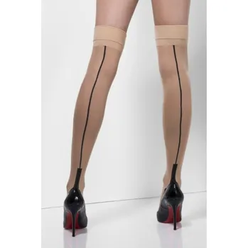 Dámské punčochy Punčochy se sexy pruhem