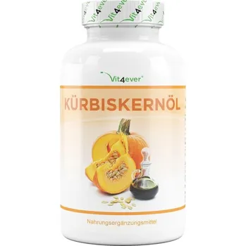 Rostlinný olej Vit4ever Dýňový olej 420 gelových kapslí