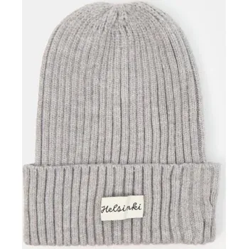 Čepice Sinsay - Čepice z žebrovaného úpletu - šedá - 735FG-09M - 735FG-09M-ONE