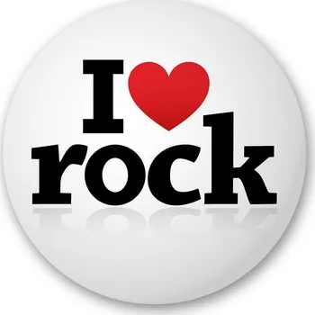 I love rock - Placka
