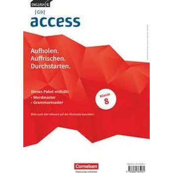 Cizí jazyk English G Access - G9 - Band 4: 8. Schuljahr - Wordmaster und Grammarmaster (Im Paket)