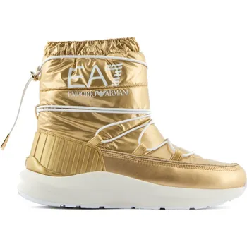 Dámská zimní obuv Dámské Sněhule EA7 X8M002 SNOW BOOT LACES HIGH X8M002XK230R369 – Zlatá 40 2/3