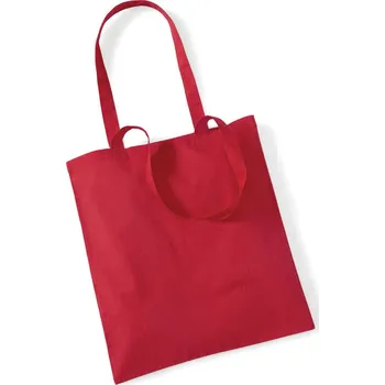 Plážová taška Bavlněná taška "Bag for Life" W 101 classic red onesize