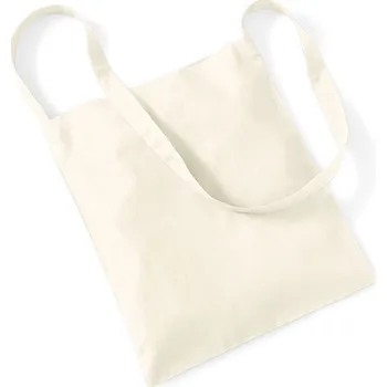 Plážová taška Bavlněná taška s dlouhým uchem W 107 natural onesize