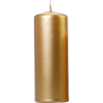 Svíčka Metalické zlaté svíčky