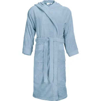 Pánské oblečení Župan s kapucí Bathrobe hooded light blue 2XL/3XL