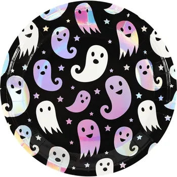 Talíř Kulaté talířky s duchy