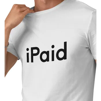 Pánské tričko Pánské bílé triko - Ipaid M