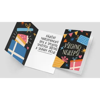 Narozeninové přáníčko - Všechno nejlepší II