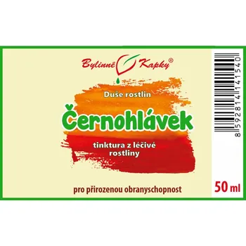 Doplněk stravy Bylinné kapky s.r.o. Černohlávek - Bylinné kapky (tinktura) Duše rostlin 50 ml