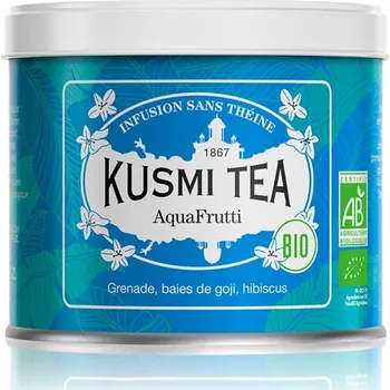 Čaj Ovocný čaj AQUA FRUTTI, 100 g plechovka, Kusmi Tea - doprava zdarma od 2999 Kč