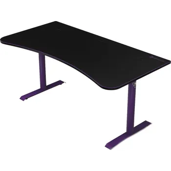 Herní židle AROZZI ARENA Gaming fialový Herní stůl, výškově stavitelný, cable management, nosnost 80kg, černo-fialový ARENA-PP