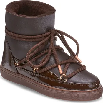 Dámská zimní obuv Dámské Zimní boty INUIKII GLOSS 75202-007 BROWN – Hnědá 39
