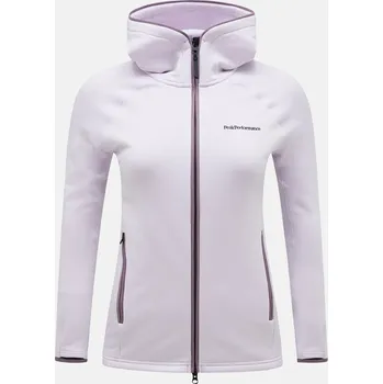 Dámská mikina Dámská Mikina PEAK PERFORMANCE W CHILL LIGHT ZIP HOOD G77229120_P42 – Fialová XS