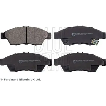 Brzdová destička Sada brzdových destiček, kotoučová brzda BLUE PRINT BLPADK84231