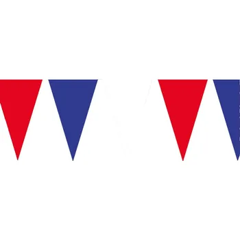 Girlanda - trikolora trojúhelníky