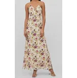 Květované dlouhé šaty VILA (Dámské květované šaty na ramínka značky Vila)