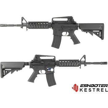 Airsoftová zbraň E&C Airsoftová zbraň M4 R.I.S (EC-308) licence COLT, Kestrel ECU - černá
