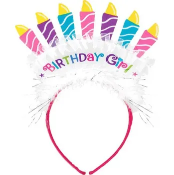 Party dekorace Narozeninová čelenka pro holky