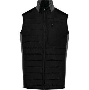 Pánská vesta Pánská hybridní vesta K 6170 black-dark grey heather M