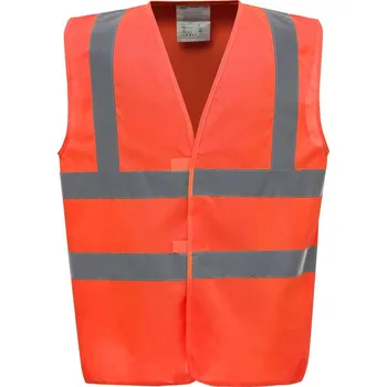 reflexní vesta Hi-Vis bezpečnostní vesta HVW 100 hi vis orange 4XL