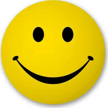 Placka s nápisem Smajlík