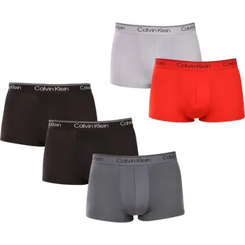 Boxerky 5PACK pánské boxerky Calvin Klein vicebarevné (NB4412-0AS) S NB4412-0AS Možnost vrácení zboží ZDARMA do 120 dnů!