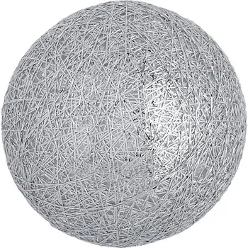 Vánoce Bavlněná stříbrná koule