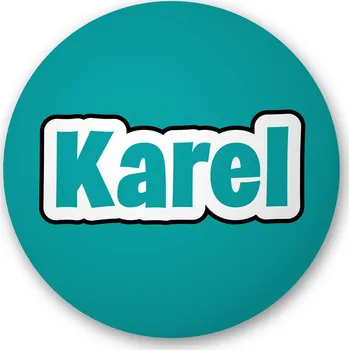 Placka - modrá, Karel