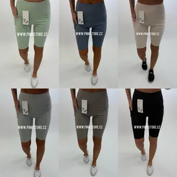 Dámské legíny Kraťasové legíny SPORT Velikost: S/M, Barva: Šedá