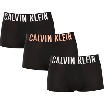 Pánské spodní prádlo 3PACK pánské boxerky Calvin Klein černé (NB3611A-VVN) XXL NB3611A-VVN Možnost vrácení zboží ZDARMA do 120 dnů!