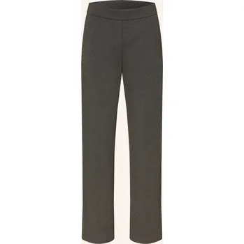 Dámské kalhoty Mac Dámské Marlene Kalhoty Chiara Z Žerzeje, tmavě šedá, 50