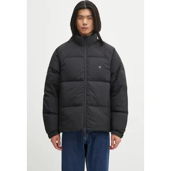 Péřová bunda Represent Funnel Neck Puffer černá barva, zimní, MLM11484, L, 99X
