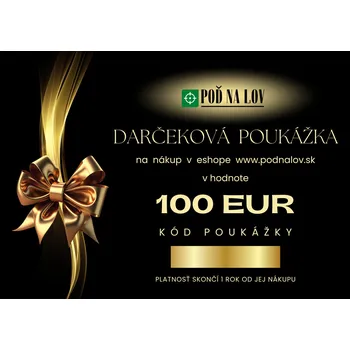 Dárková krabička Elektronický dárkový poukaz na nákup zboží v hodnotě 100 €