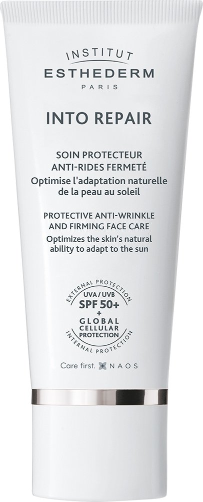 INSTITUT ESTHEDERM INTO REPAIR Protivráskový ochranný krém pro pleť netolerující slunce SPF 50+ 50 ml