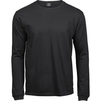 Pánské tričko s dlouhým rukávem "Sof Tee" TJ 8007 black 5XL