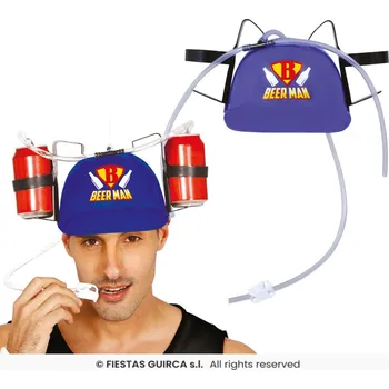 Karnevalový doplněk Párty helma na driky