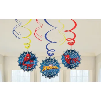 Party dekorace Spirály - Spiderman