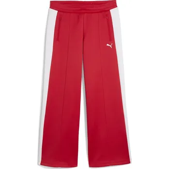 Dámské kalhoty Dámské Kalhoty PUMA T7 LOW RISE TRACK PANTS OP 62980311 – Červená XS