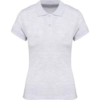 Dámské tričko Dámské piqué polo K 242 ash heather M