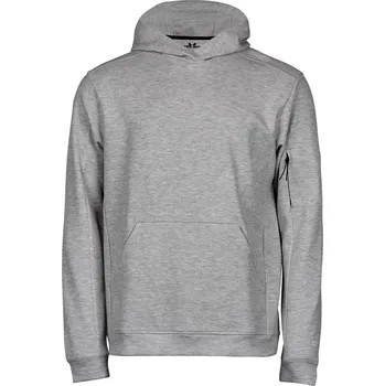 Pánská mikina Mikina s kapucí "Athletic" TJ 5702 heather grey XL
